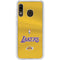 NBA Los Angeles Lakers Jersey Galaxy A20 Clear Case
